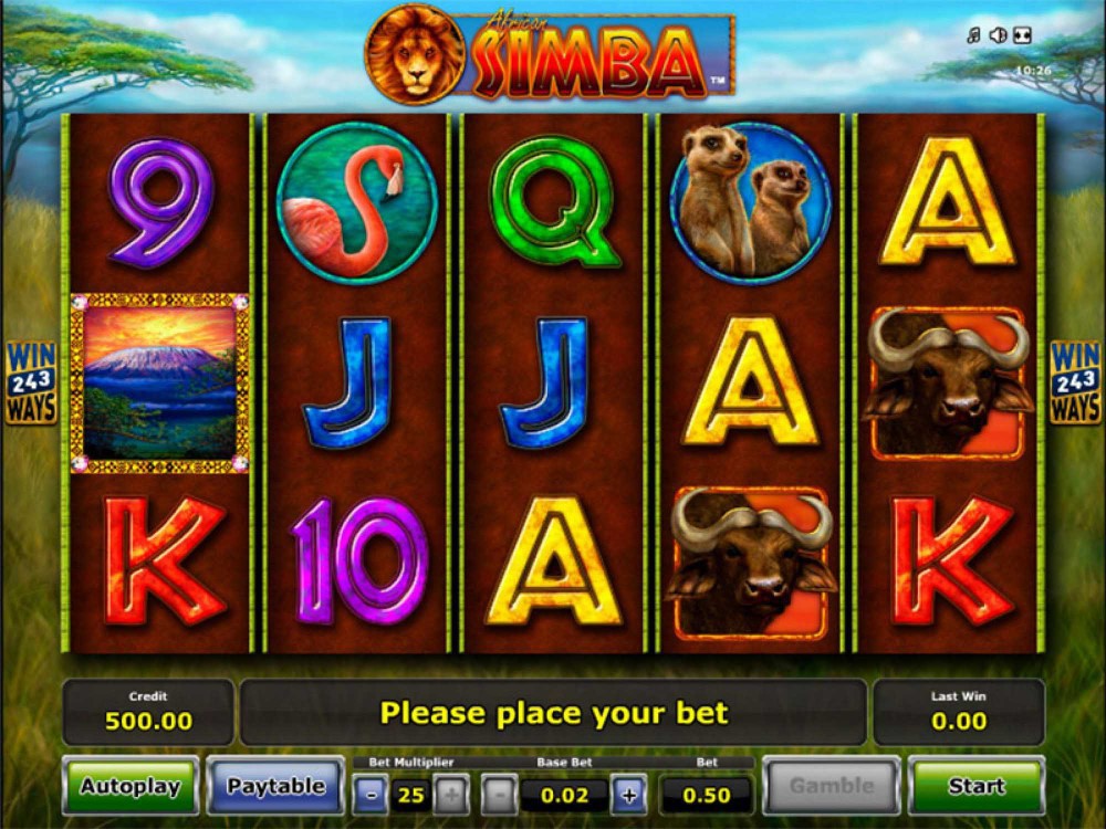 Описание слота «African Simba» в казино Слот В